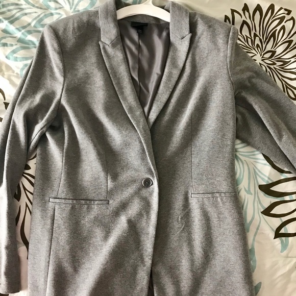 Grey Soft Blazer - Picture 1 of 3